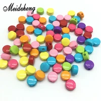 acrylic square circle candy coloful beads for jewelry design making diy handmade child decoration childrens gift 150pc