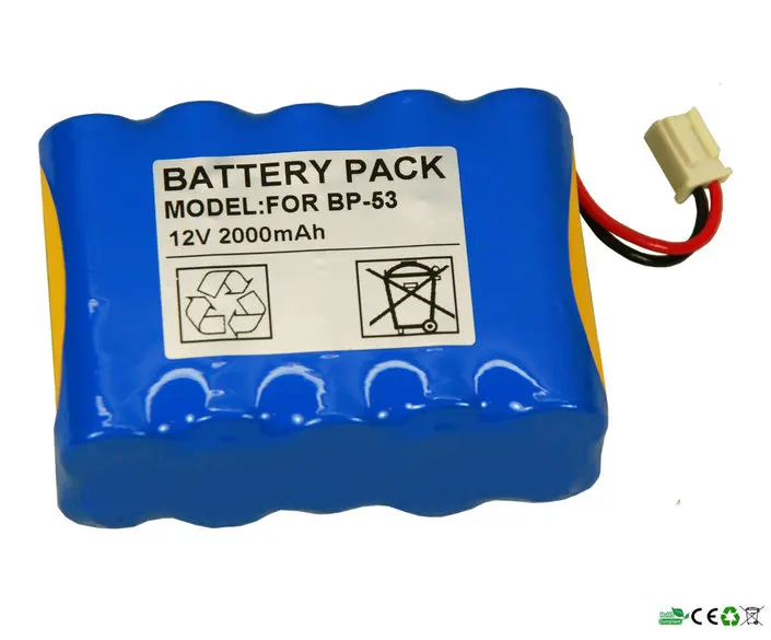 Для TOP Corporation TOP-5300 BP-53 Аккумулятор для верхних насосов инфузионных шприцов 2200 3300