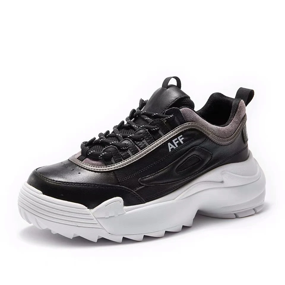 Delivr/Новинка года; мужские кроссовки на массивном каблуке; zapatillas hombre; Тройная Мужская обувь; Цвет белый; обувь для папы; Повседневный Спортивный Бег; Мужская обувь; S