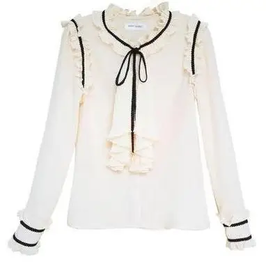 Бесплатная доставка женская мода летний топ круглый вырез длинный рукав