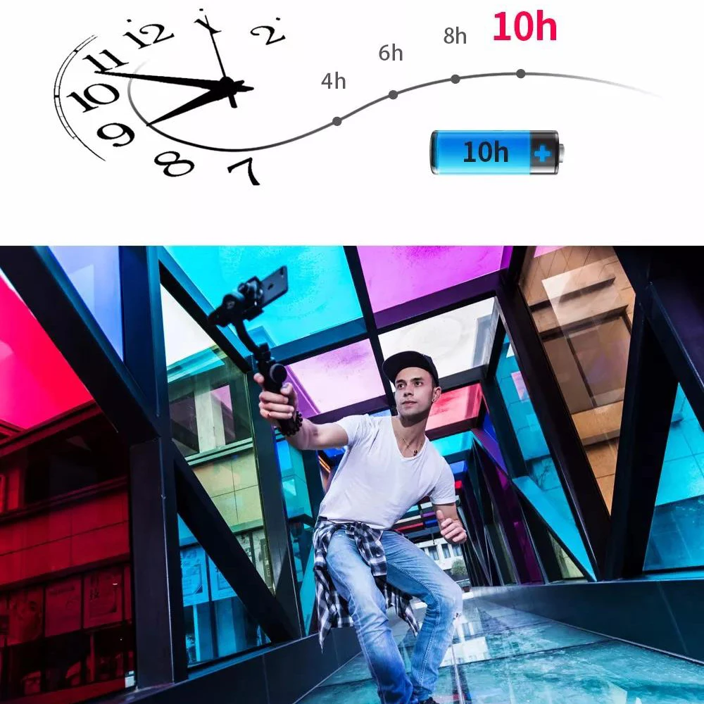 Zhiyun ZHIYUN Smooth 4 3-осевой портативный монопод с шарнирным замком автофокусом стабилизатор для iPhone X Gopro Hero sjcam cam xiaomi PK гладкая Q