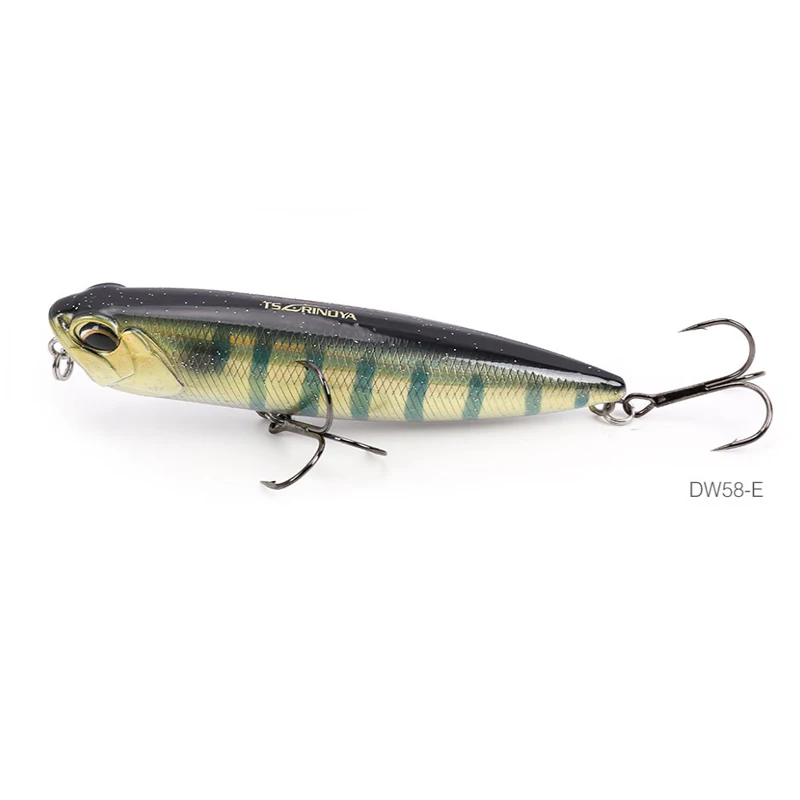 TSURINOYA DW58 Long distance бросали Топ воды карандаш 110 мм/20 5 г Fishinglure артикула приманки бас