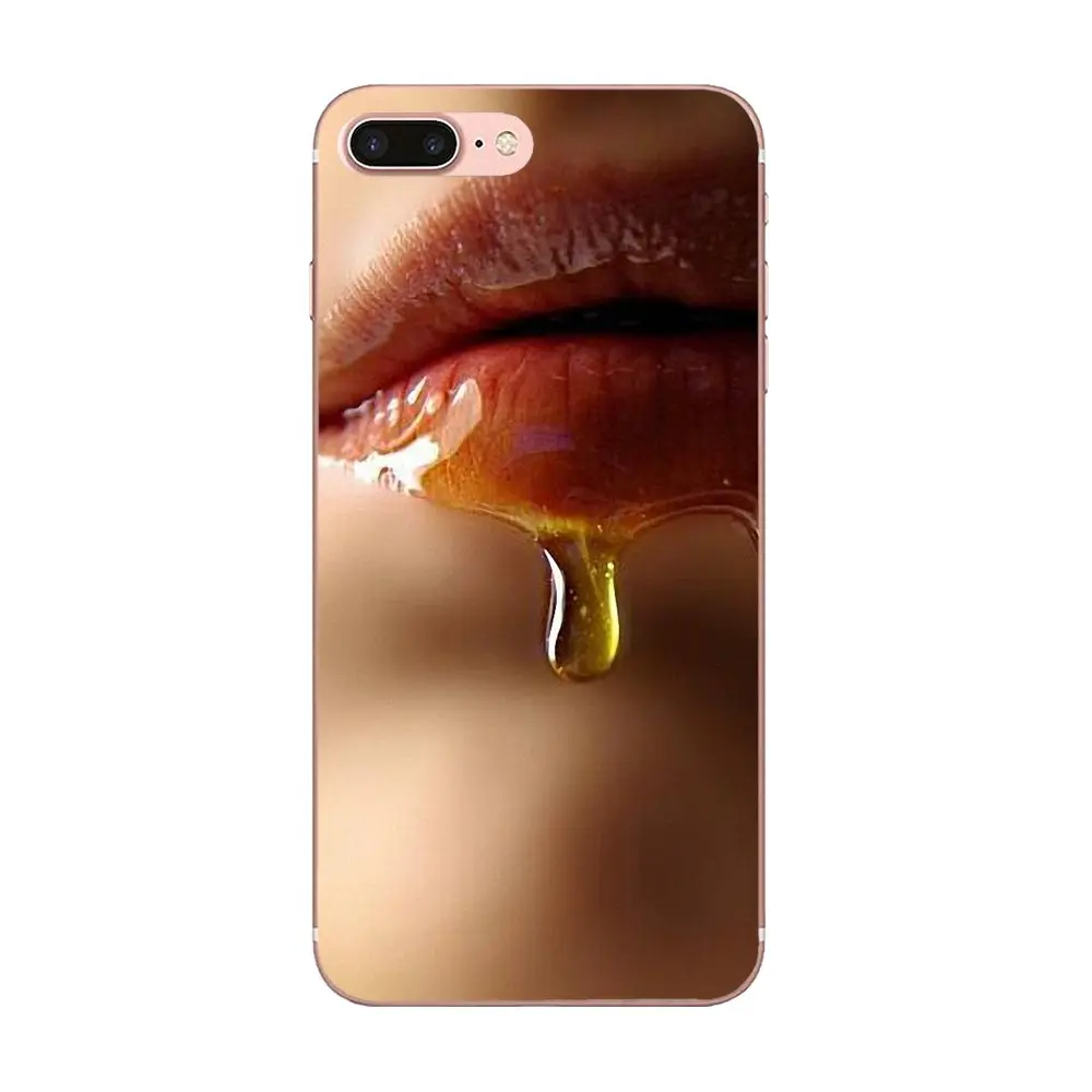 Эротическая девушка красные губы Pop Art роскошный для Galaxy A3 A5 A7 On5 On7 2015 2016 2017 Grand Alpha
