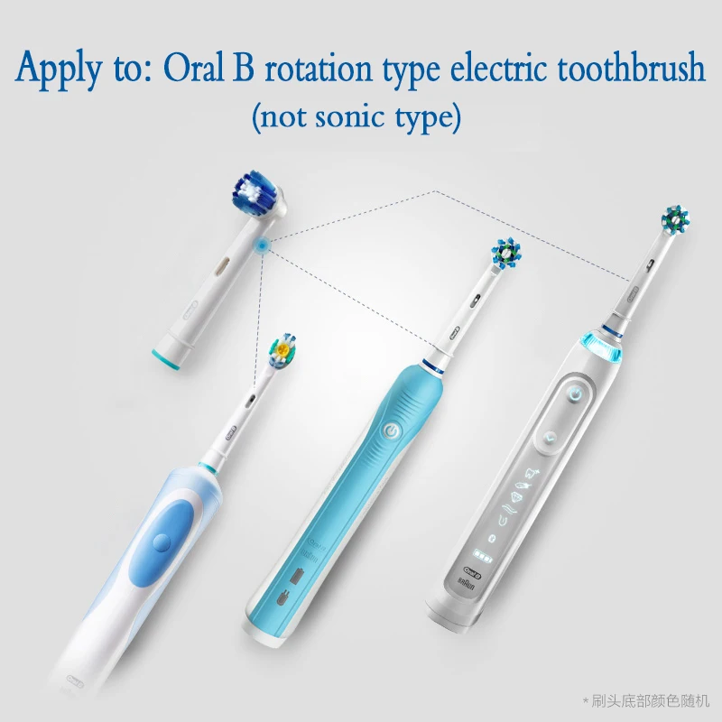Натуральная зубная щетка Oral B высокоточная Чистящая сменная для ротора