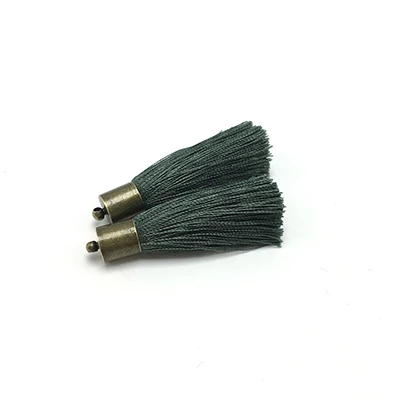 CHENGRUI L146, 5 см, с кисточками, шелковые кисточки, щетка для штор, ремесло, бахрома, шелк, фурнитура для серег, занавески, тени для век, шторы, 4 шт./пакет - Цвет: L14614