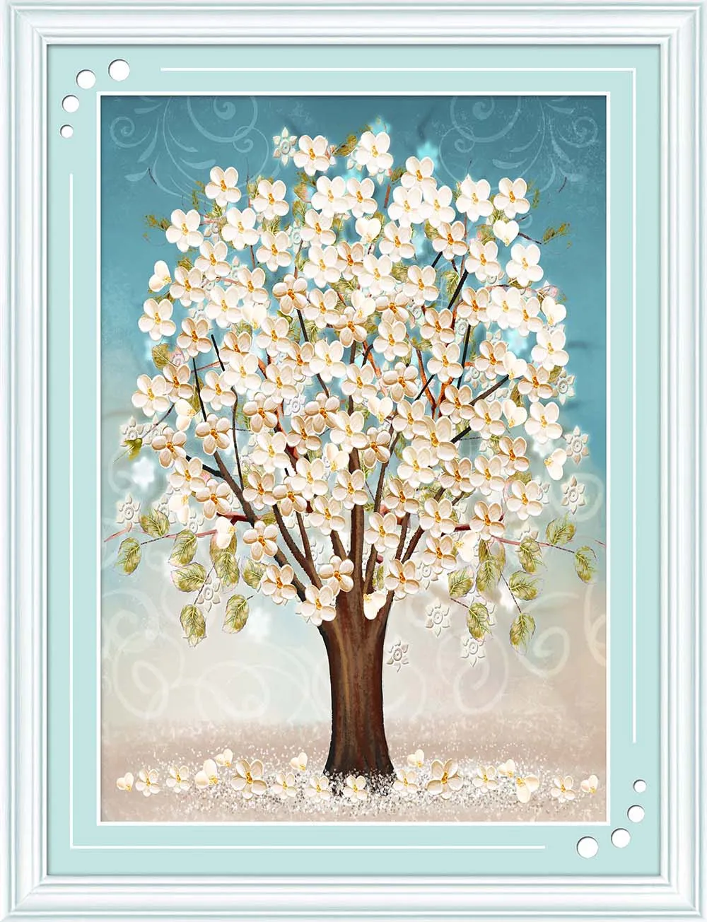 H2172 Meian, 45x60 см DIY денежное дерево, вышивка, полная живопись рукоделие, вышивка крестом, наборы, 14CT Вышивка крестиком, наборы для вышивки - Цвет: H2172