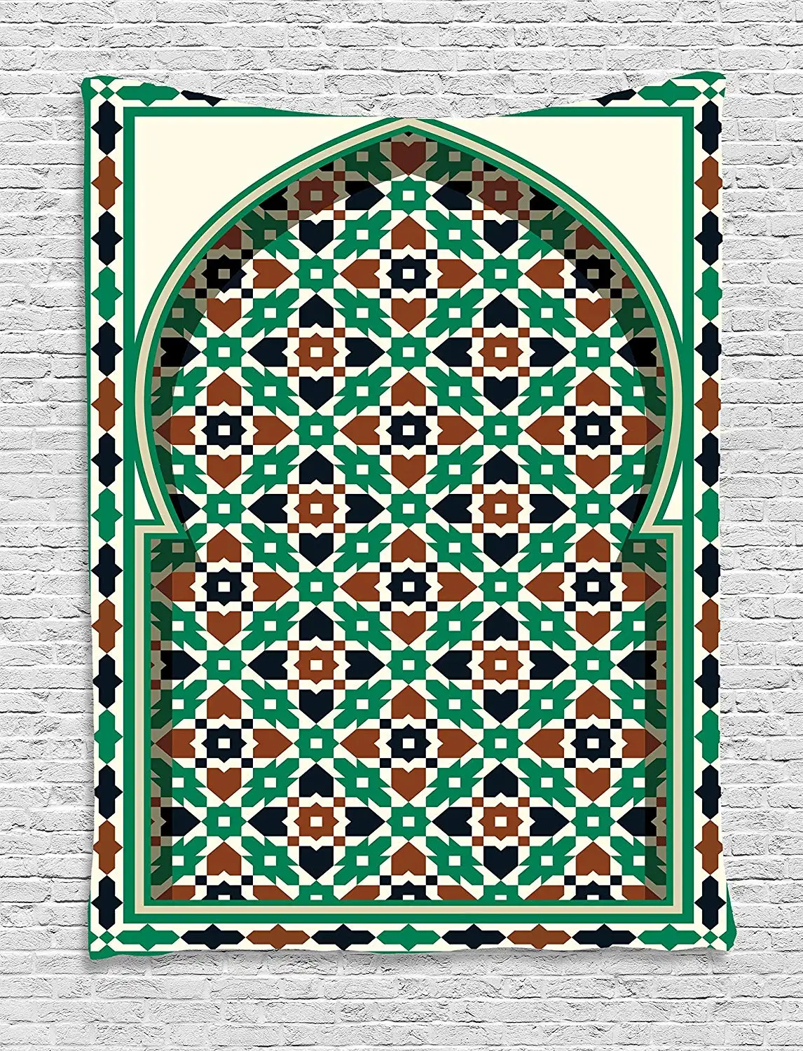 Марокканский гобелен на Ближнем Востоке Марокканская дверь Арка С