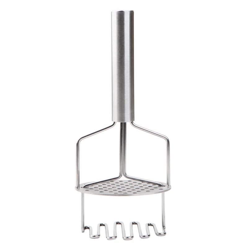 

Stainless Steel Manual Double Layer Maul for Mashed Potatoes/Garlic Pressure Mud Machine Ricer Fruit Vegetable Tools Accessories
