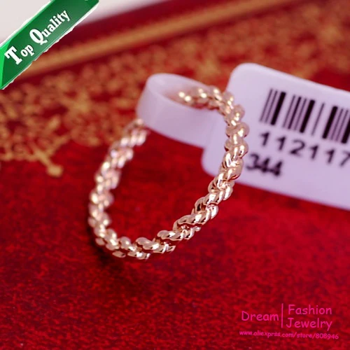 Бесплатная доставка ITALINA Горячая продажа круглое женское плетеное кольцо модные