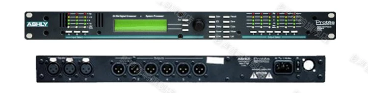 Звуковой процессор 24 бит звуковая колонка 3x6 way кроссовера 3 в 6 out PROTEA 1U 3.24C или