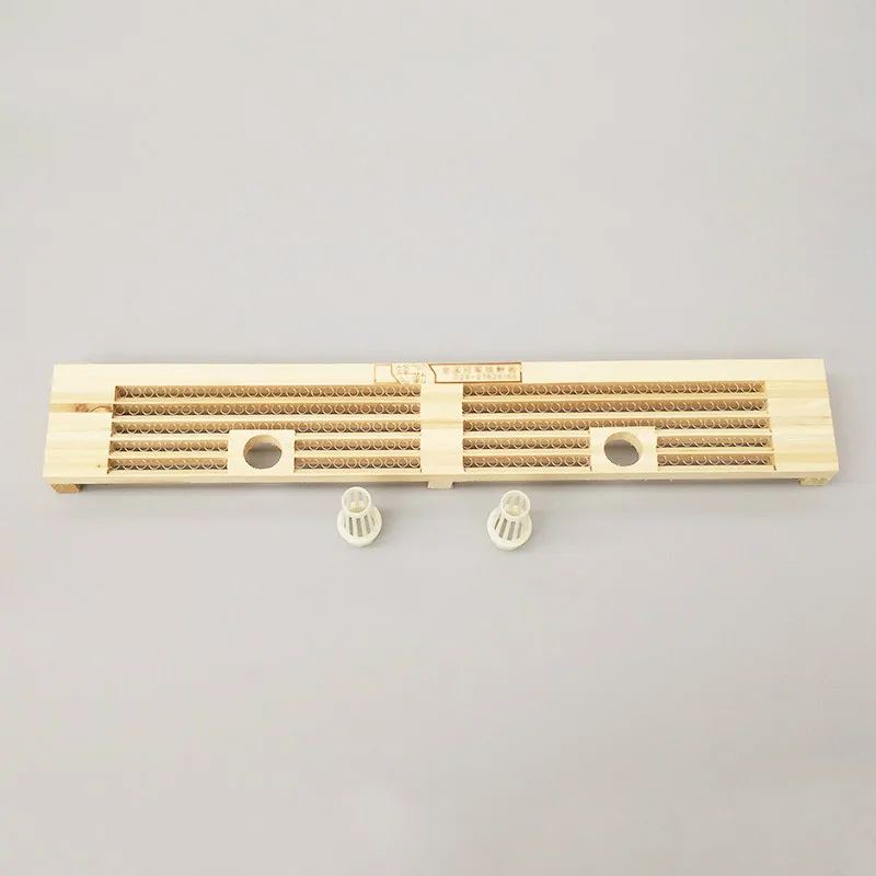 10PCS Wooden Five Rows of Perforated Two-hole Powder Remover Wire Bee Removal Special Beekeeping Tools | Дом и сад