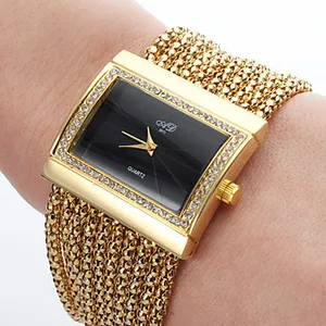 Распродажа, Анало Женских Роскошных Часов, ЗолотоСеребро Кварц Браслет Часы