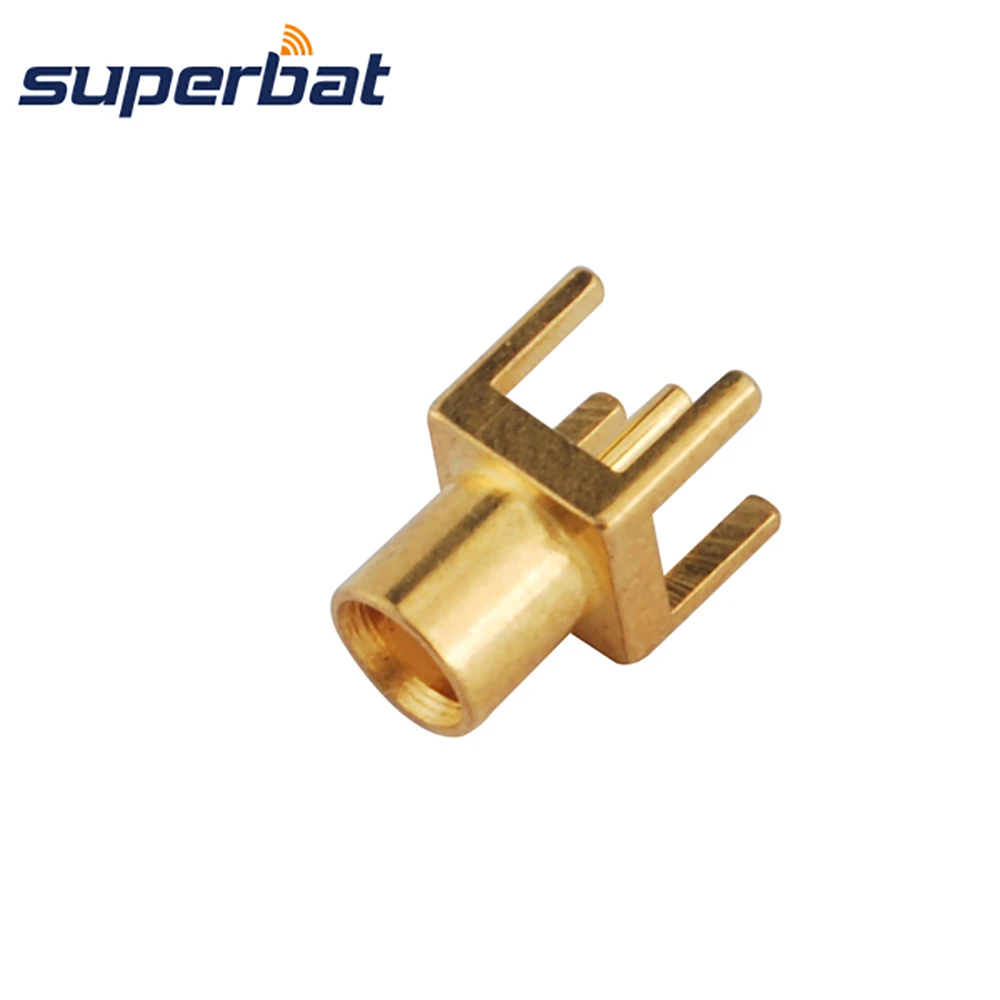 Superbat MCX прямое отверстие гнездо PCB Крепление. 031 &quotс припоем пост 50 Ом