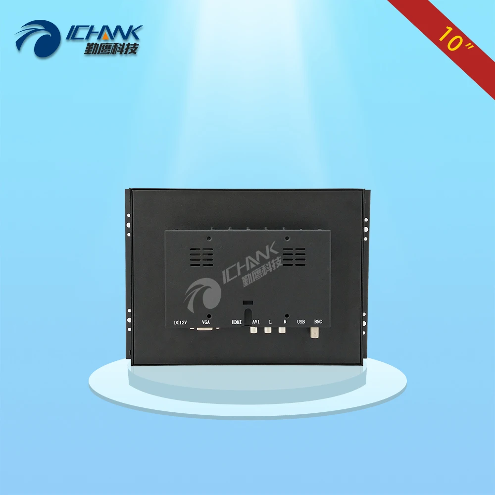 ZK100TC-V59/10 дюймов 800x600 HDMI VGA металлический чехол Встроенный Открытый каркас настенный ПК промышленный сенсорный монитор ЖК-экран дисплей