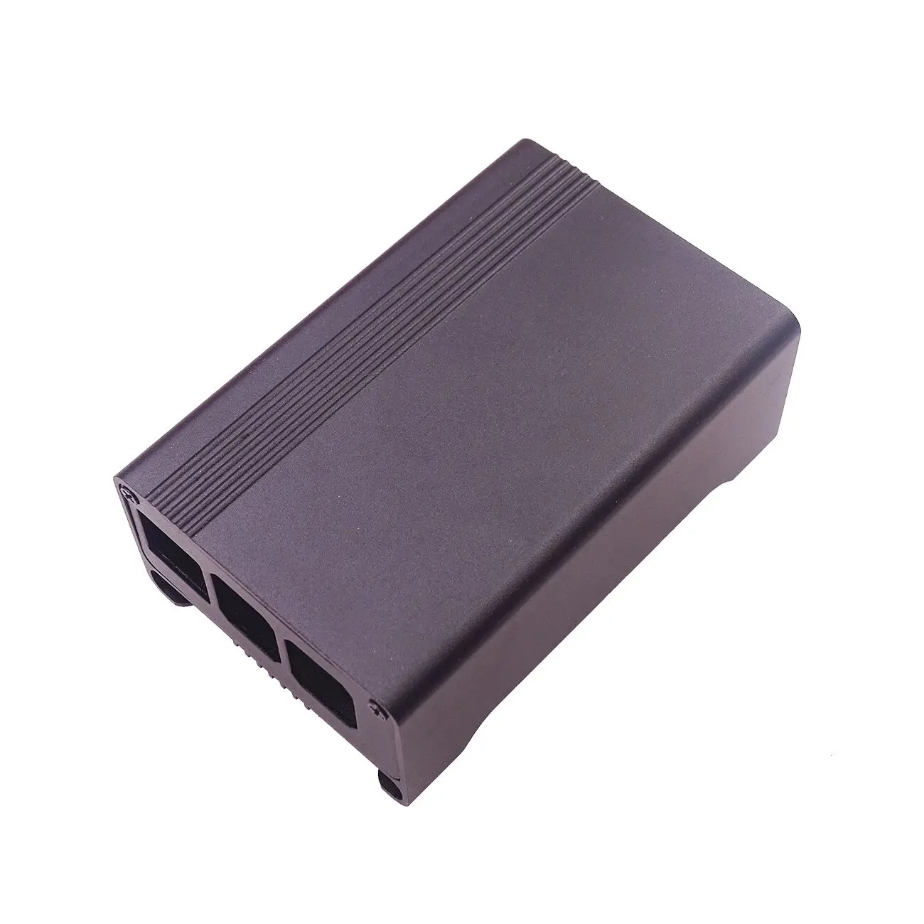 Raspberry Pi 3 Model B + алюминиевый корпус черный Серебряный из алюминиевого сплава