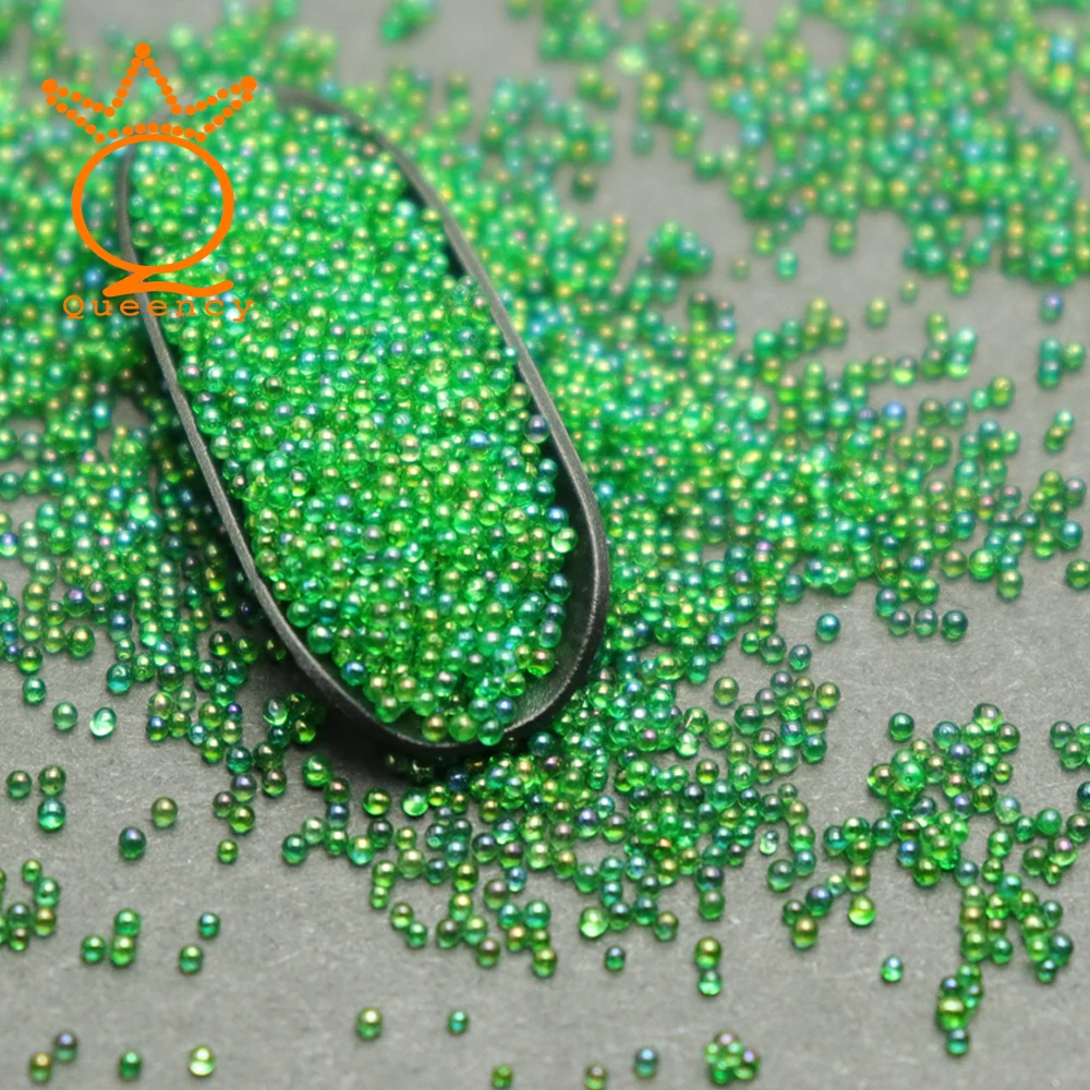 1 УФ гель лак для ногтей искусство икры мяч камешки дизайна Nail Art мини Стразы