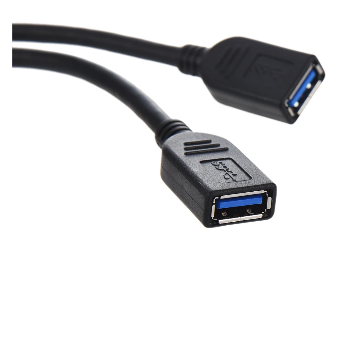 2 порта USB 3 0 гнездовой к 20 Pin Кабель адаптер разъем для материнской платы Прямая