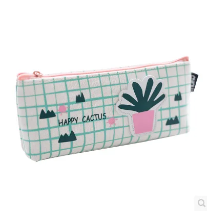 Кактус Фламинго школы канцелярский пенал хранения Организатор Пенал офис