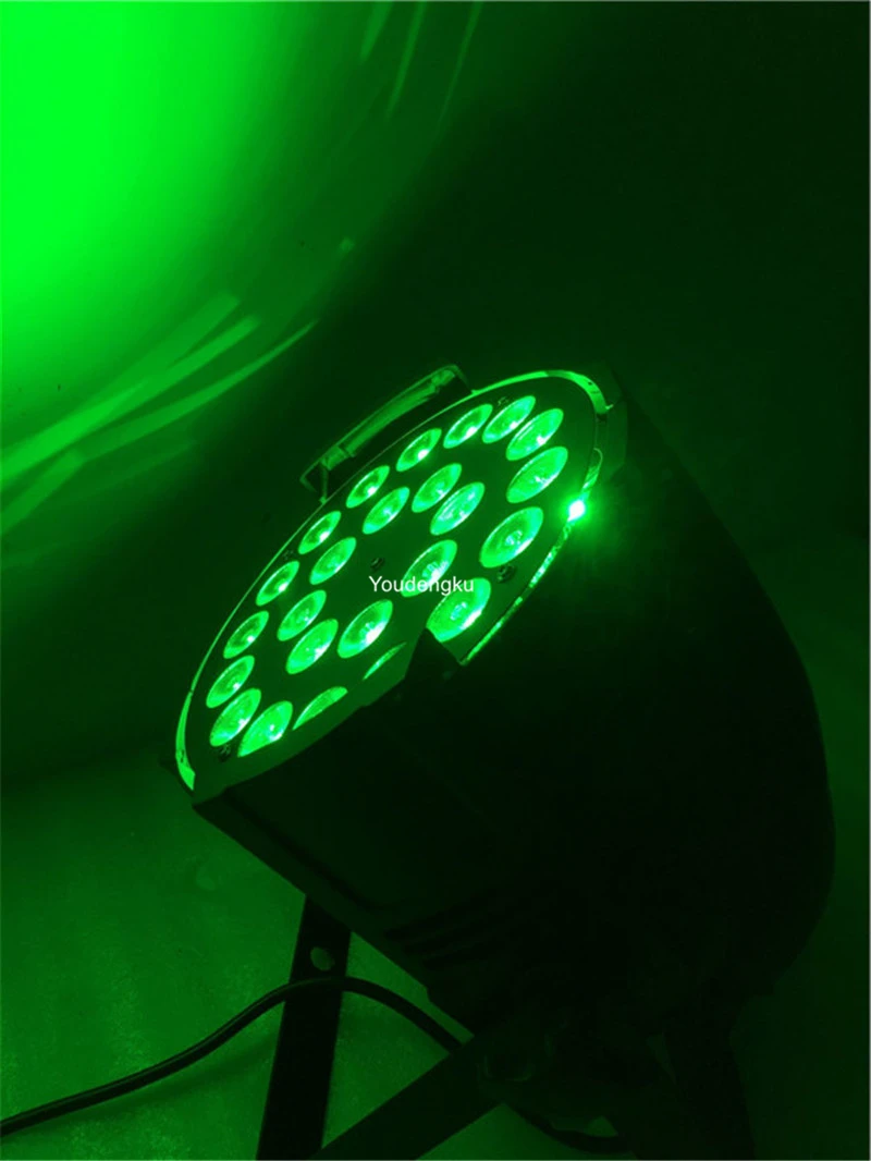 Супер яркий алюминий par led чехол 24x18 Вт 64 rgbwa УФ 6in1 Может dmx огни|dmx light|rgbwa uv 6in1par |