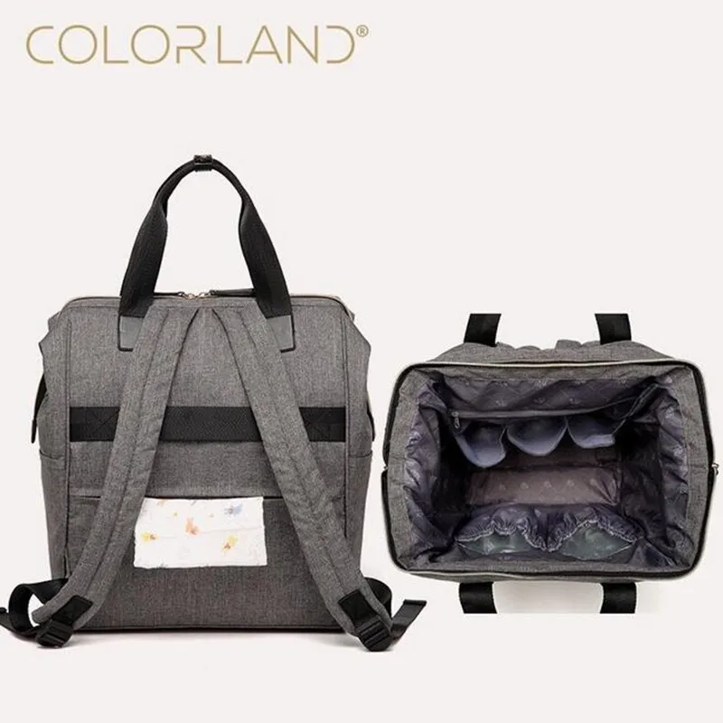 Beste Colorland Rugzak Baby Luiertas Zakken Moederschap Mama Handtas Luiertas Natte Baby Voor Baby Care Organizer