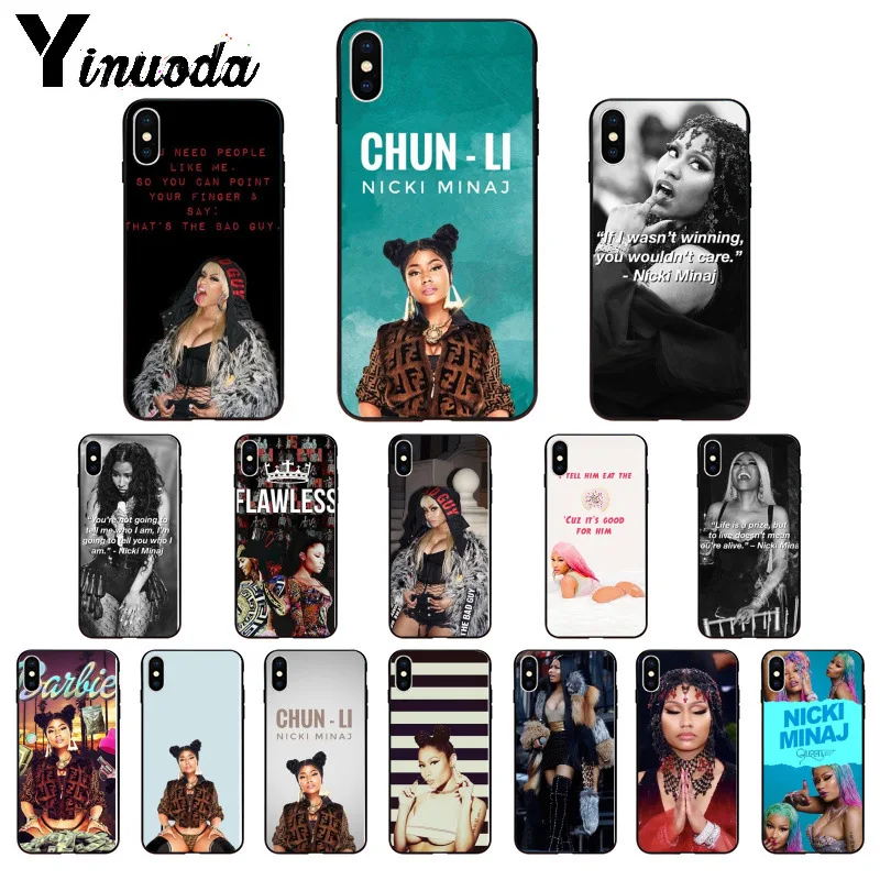 Yinuoda мягкий чехол для телефона из ТПУ iPhone 5 5Sx 6 7 7plus 8 8Plus X XS MAX XR|Бамперы| |