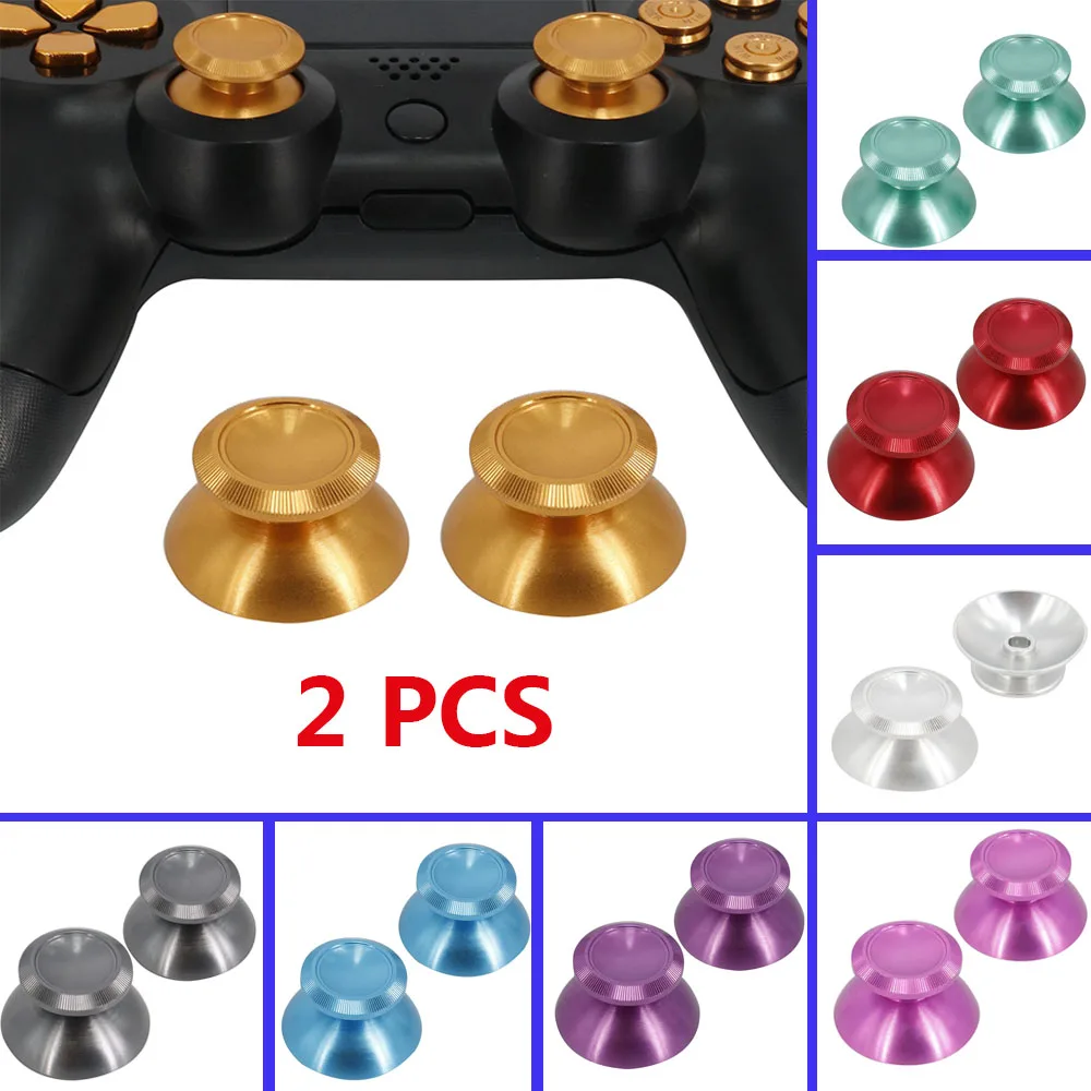 Алюминиевый металлический 3D Аналоговый джойстик для контроллера PS4 колпачки