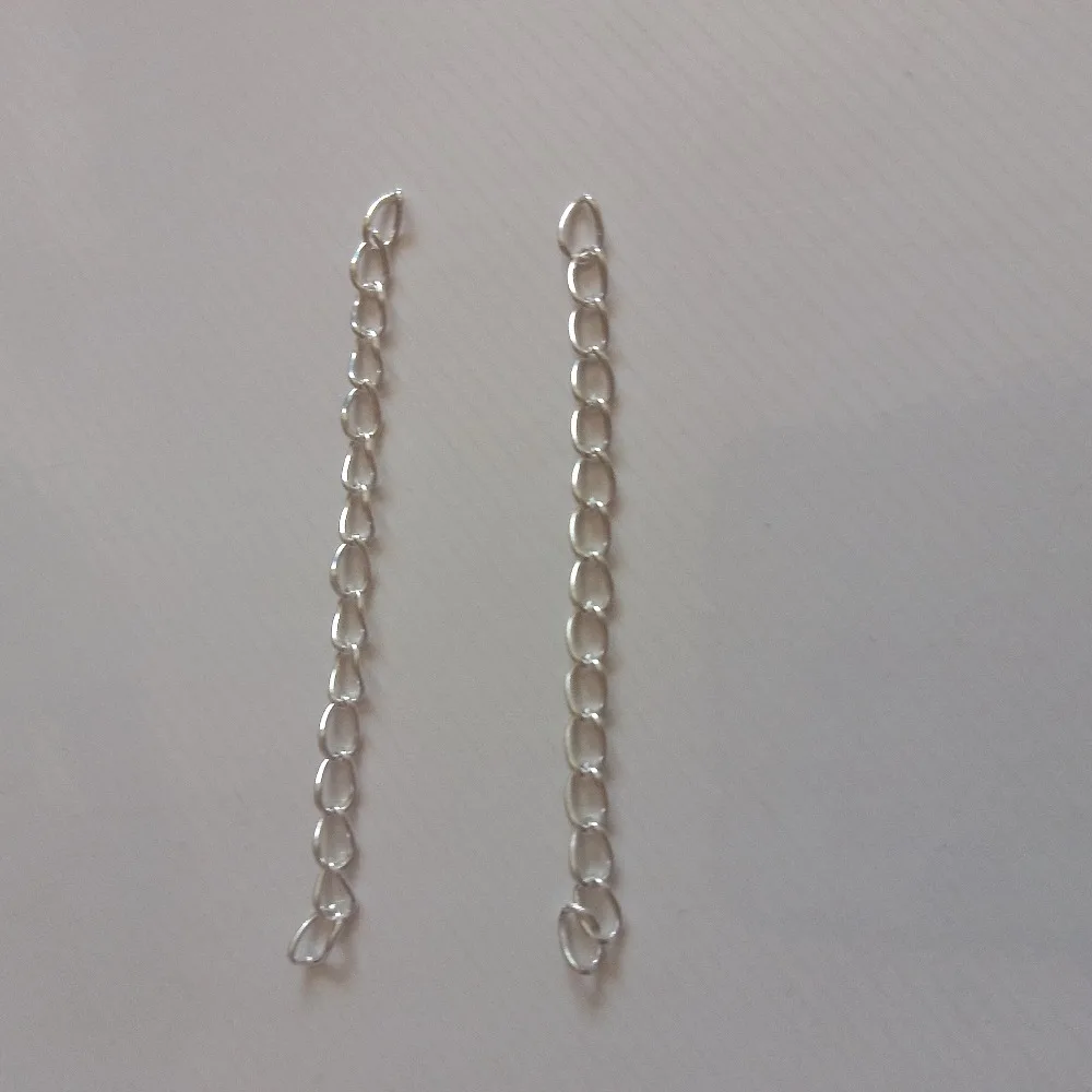 Цепочка для наращивания сделай сам цепь-хвост золотого/серебряного цвета