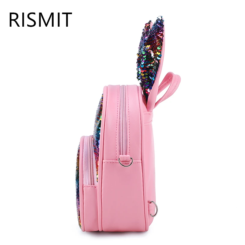 2019 натуральный кожаный рюкзак Rismit для девочек школьная сумка детские секс