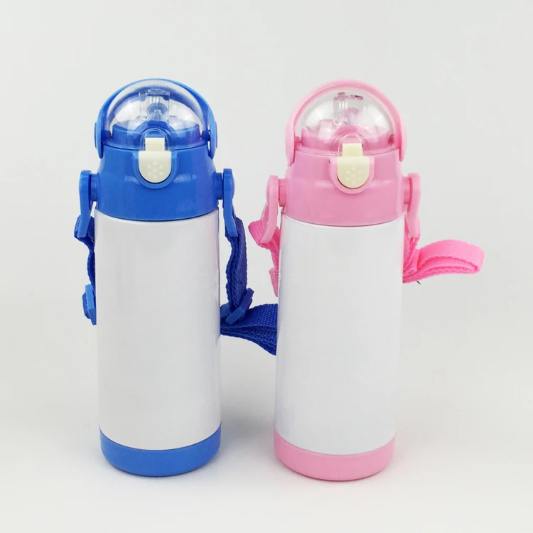 350 ml/500 ml Пустые сублимационные ребенка Бутылка Чашка передачи сублимационных чернил "сделай сам" передачи тепла Пресс печатная машина