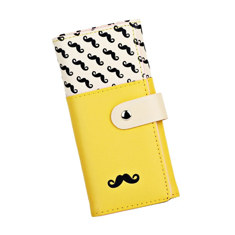 Кошельки для молодых девушек Лидер продаж кожаный бумажник portefeuille femme дорожный