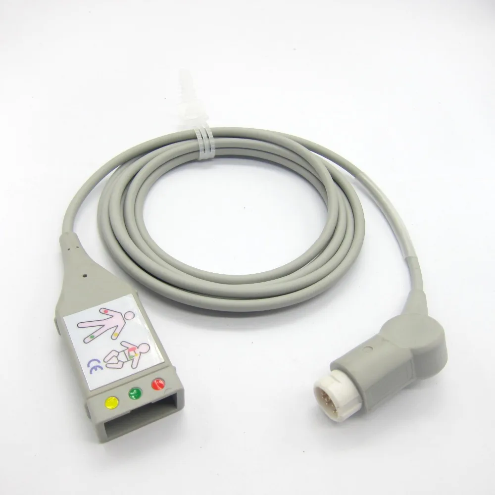Кабель ЭКГ mindray кабель для багажника 3 провода T5 T8|lead|lead 3lead cable |