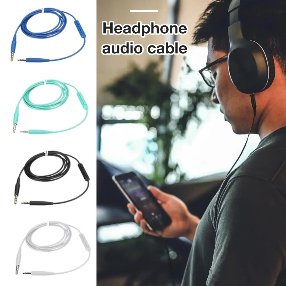 4 цвета микрофонный кабель для наушников аудио Bose Soundtrue Ear с микрофоном QC35 QC25 OE2