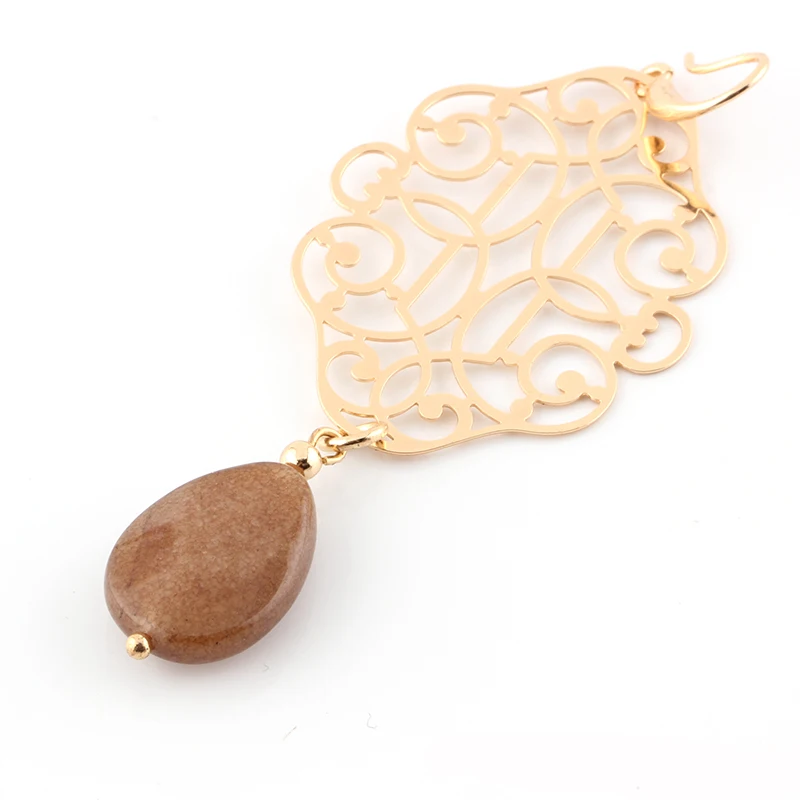 Женские серьги из меди в виде ракушек | Украшения и аксессуары