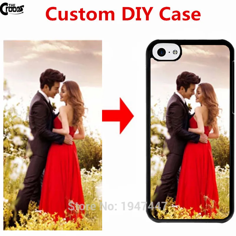 Оригинал Личность DIY телефон защиты оболочки собственное имя фото случаях для