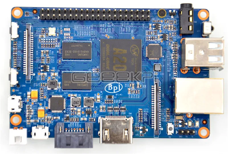 BPI-M1+ Banana Pi M1 Plus A20 двухъядерный 1 ГБ ОЗУ бортовой WiFi с открытым исходным кодом