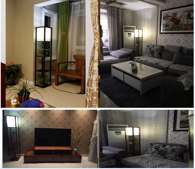 Лампа для полки в гостиной. Чайная Настольная лампа с вертикальной