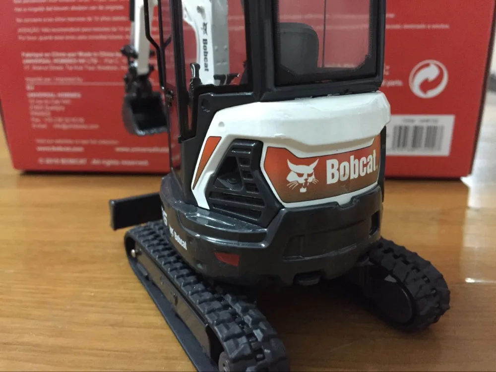 Редкий! Универсальные хобби Bobcat E26 с кабиной компактный экскаватор 1:25 масштаб