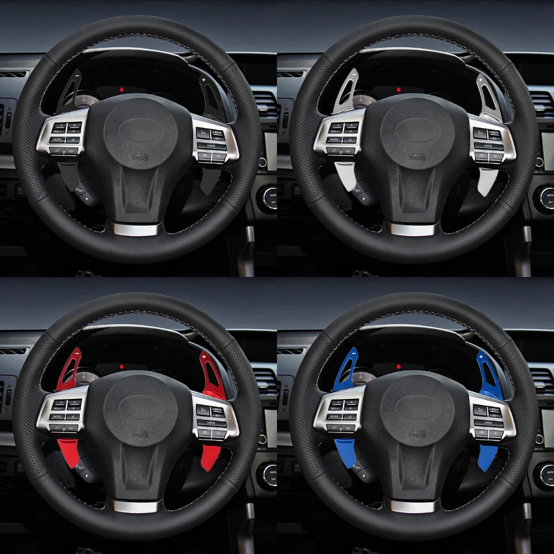 

2 PCS Aluminum Alloy Car Shift Paddle Steering Wheel Shifting Device Car Decoration For Subaru Legacy XV BRZ For Toyota Forester