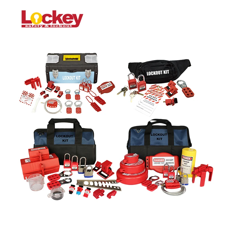 Lockey LOTO товары замки персональный Osha клапан Блокировка Маркировка Набор OEM