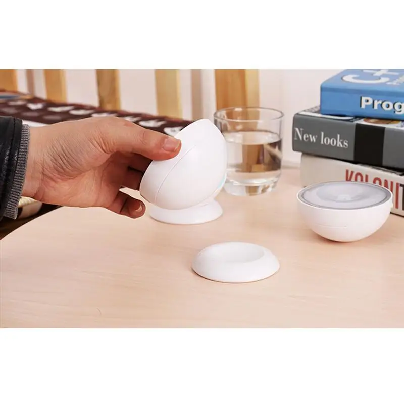 360 градусов вращения движения Сенсор свет Cordless Перезаряжаемые светодиодный