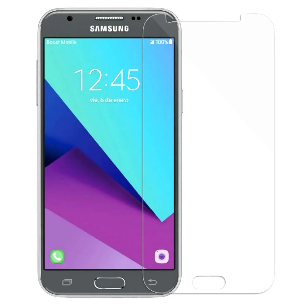 100% подлинная закаленное стекло фильм экран протектор для samsung galaxy j3 pro/j3 (2017)|screen