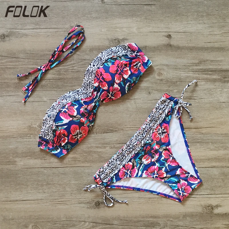 Холтер треугольник бикини 2019 купальник женский купальный костюм с пуш-ап