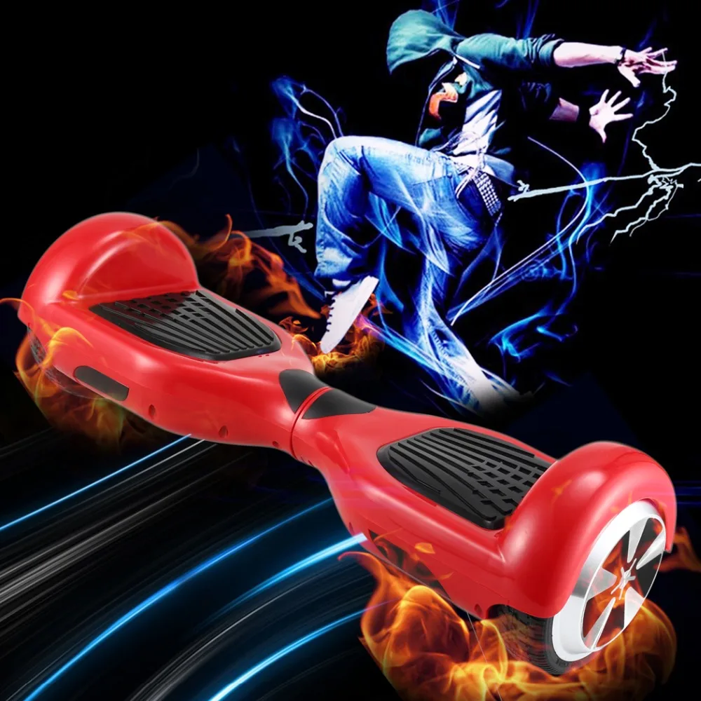 6 5 дюймов Hoverboard скейтборд Электрический Скутер 2 колеса самобалансировочный