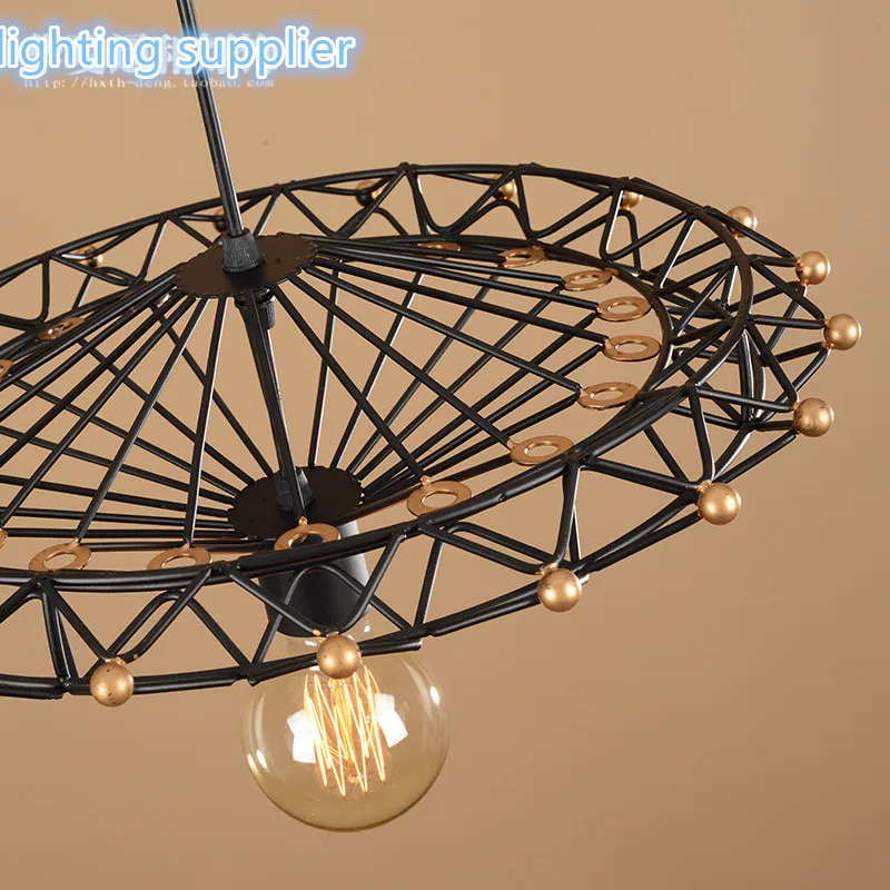 Offerte Retro Droplight Loft Personalità Creativa Ristorante Bar Americano Rurale In Ferro Battuto Industriale Ruota Panoramica Droplight