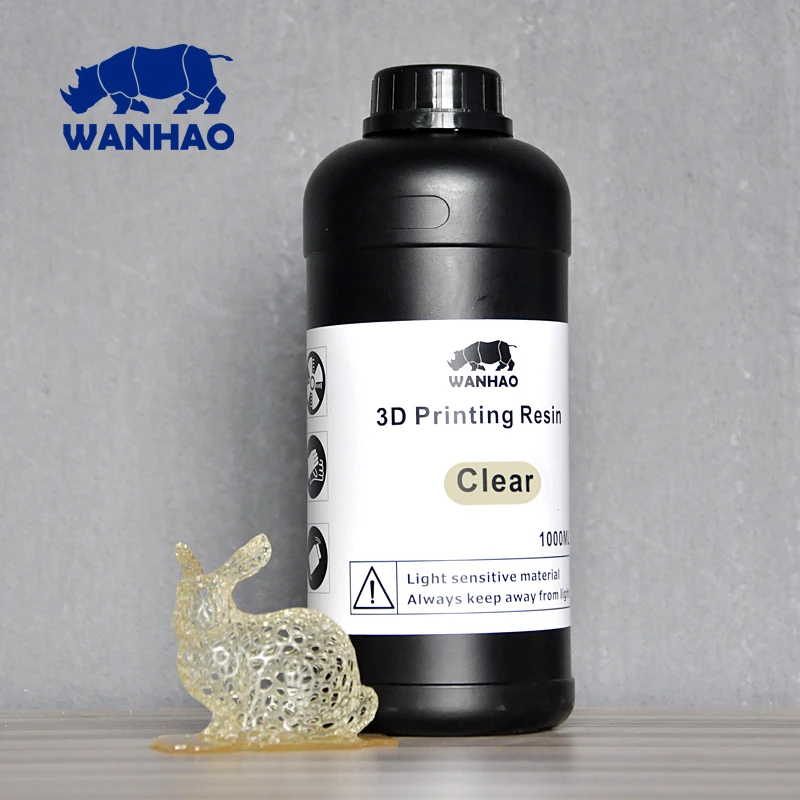 УФ 3D пластиковая печать смолы для DLP принтеров (одна бутылка 1000 мл)|3d print resin|3d printer