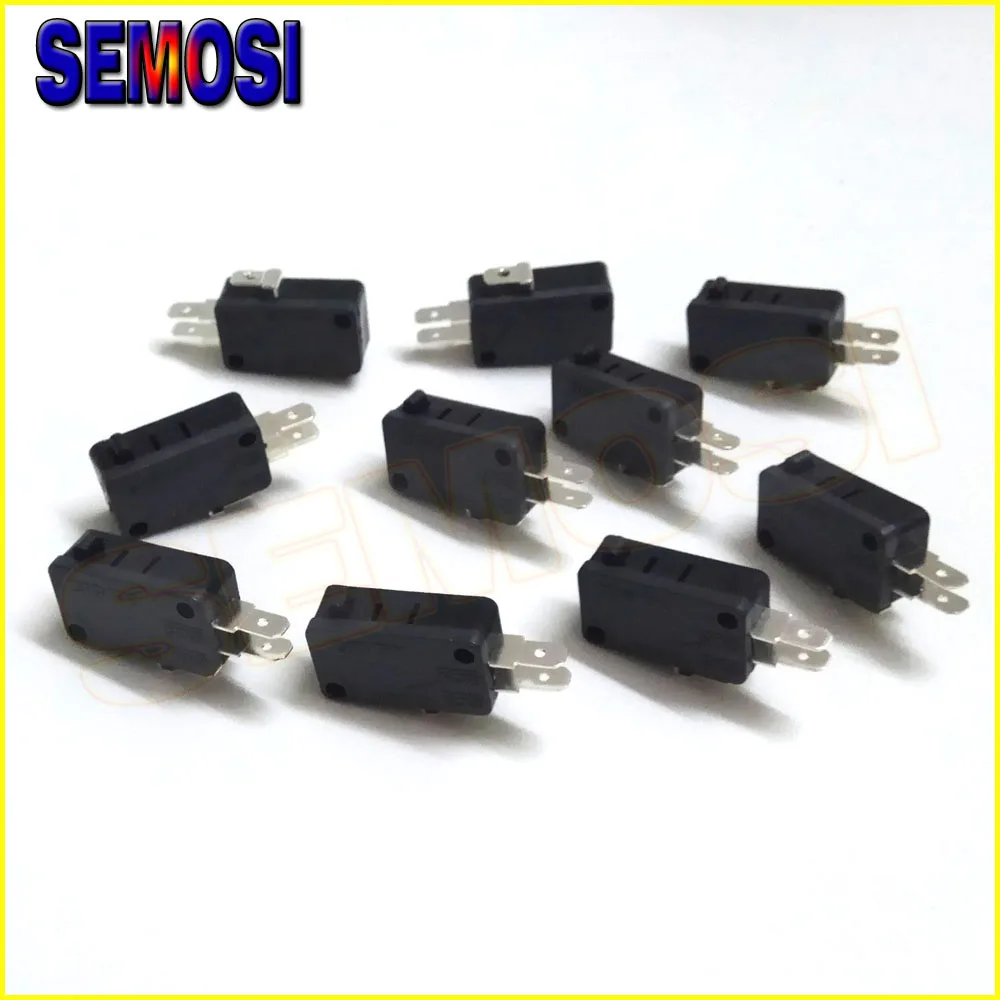 20 шт./лот 3-контактный ZIPPY Microswitch для аркадных кнопок типа HAPP Standard Arcade Parts 250V 5A |