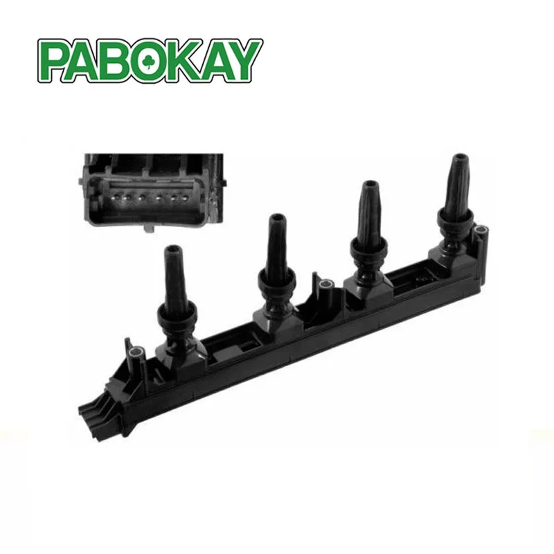Автоматическая Катушка зажигания для PEUGEOT 307 407 807 CITROEN C4 C5 C8 одноцветных 1,8 2,0 16V 597087 5970A0 215977164 9656695780 DMB917