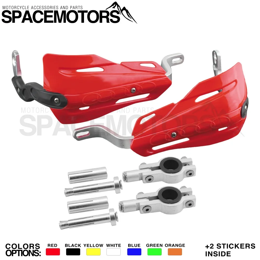 Универсальная металлическая вставка hanguards для мотокросса motard supermoto EX EXC SX SXF YZF XR XLR
