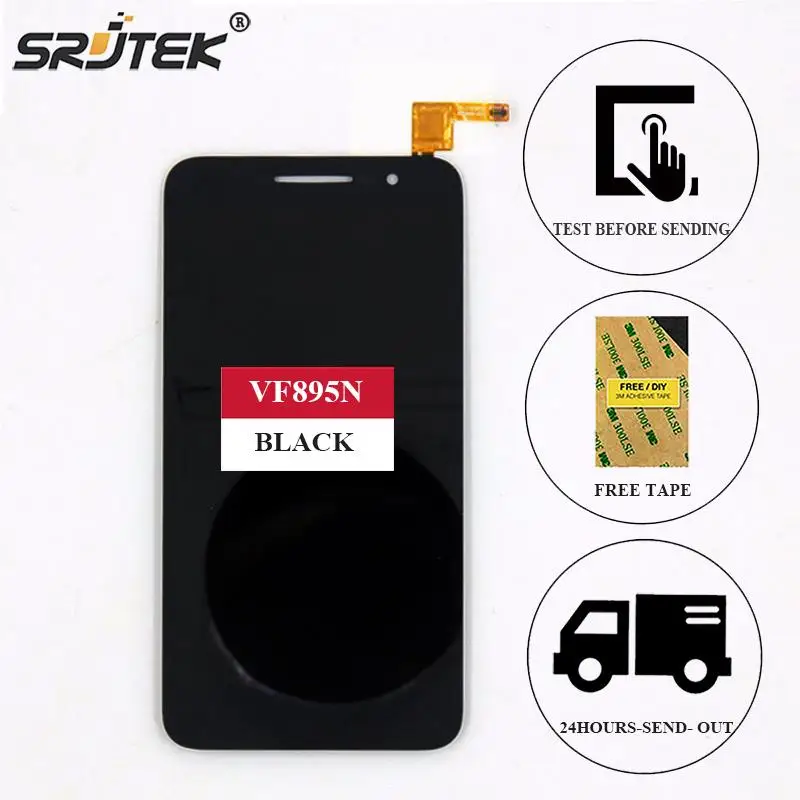 Srjtek 5.0 &quotдля Alcatel Vodafone Смарт ПРЕМЬЕР 6 vf895 vf895n ЖК дисплей Дисплей + Сенсорный экран