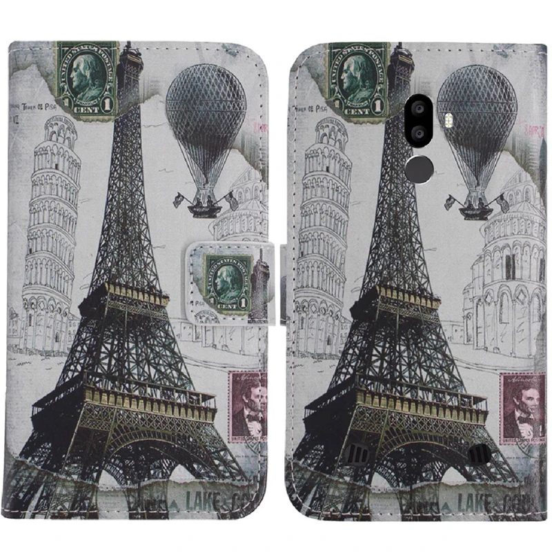 TienJueShi модный защитный кожаный чехол книжка с откидной крышкой для Oukitel WP5000 5 7